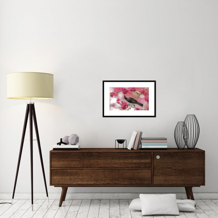 "Tui 39" Framed Digital Print by Kurien Yohannan, 30"x20"