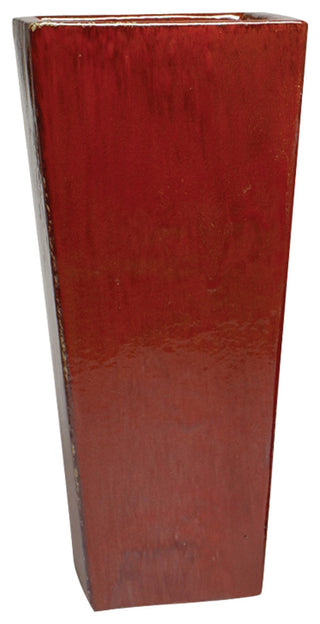 Porter Square Pot, Red
