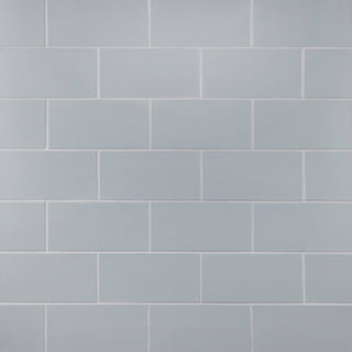 Projectos Matte Ceramic Floor and Wall Tile, Cloud Grey