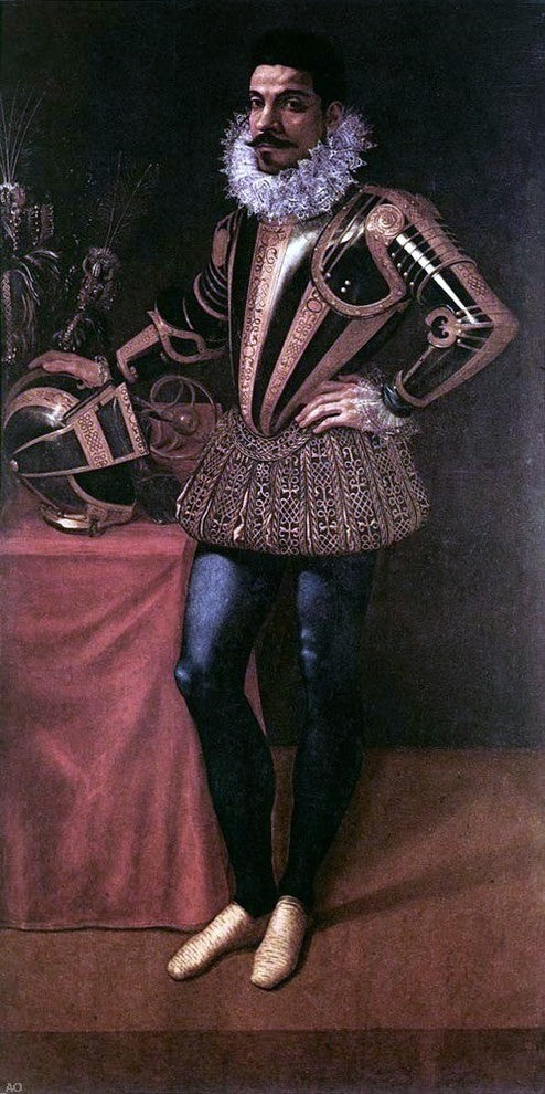 Giovanni Ambrogio Figino Portrait of Lucio Foppa Gallery Wrapped Canvas Print