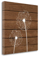 "Brown Dandelion III" By Tamara Robinson, Giclee Print on Gallery Wrap Canvas