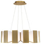 Chronos 34" LED Pendant 3000K, Aged Brass