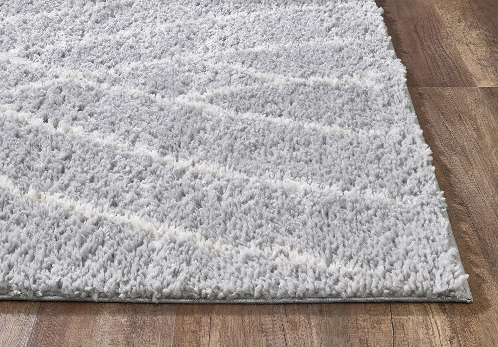 Pax Light Grey Eternity 6'7" x 9'6" Rug