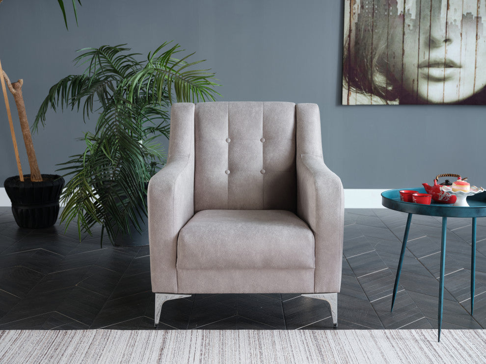 Livia Armchair, Melson Gray