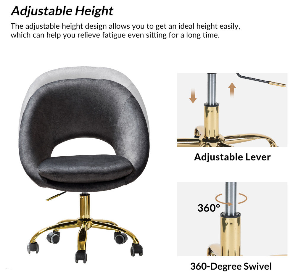 Savas Task Chair, Charcoal