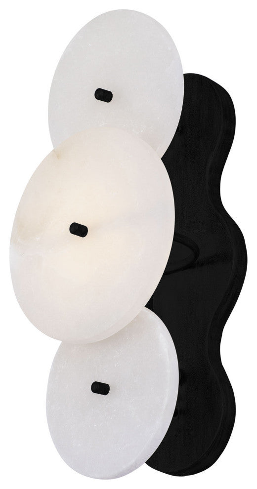 Cosmos 1-Lt Sconce - Matte Black