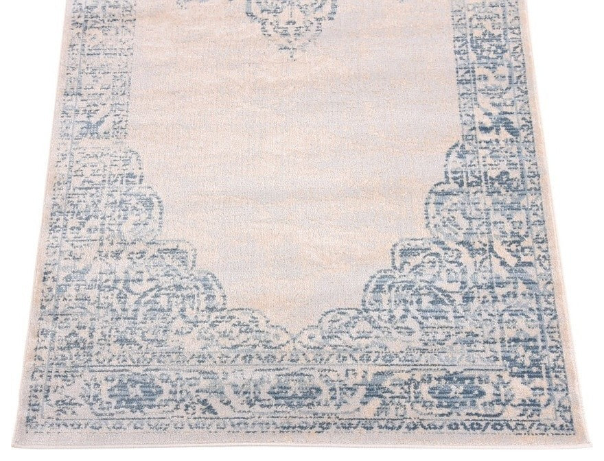 Unique Loom Beige Fremont Paris 2'' 7 x 6'' 0 Runner Rug