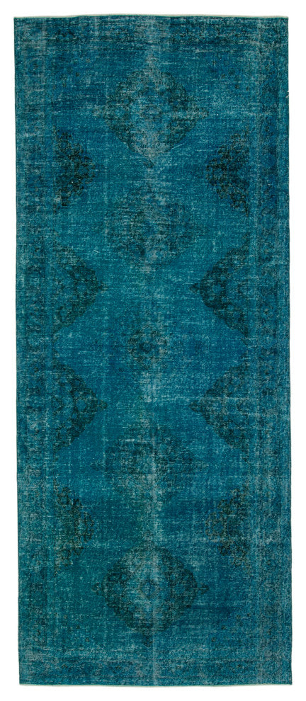 Rug N Carpet - Hand-knotted Anatolian 4' 9" x 11' 10" Rustic Runner Rug