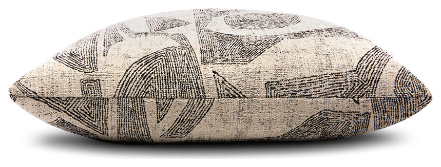 Influence Ebony Indoor/Outdoor Performance Pillow, 20"x20"
