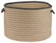 Colonial Mills Basket Boat House Gray Round