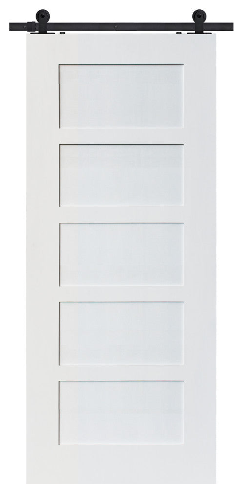 Shaker 5 Panel MDF Door, 42"x80"