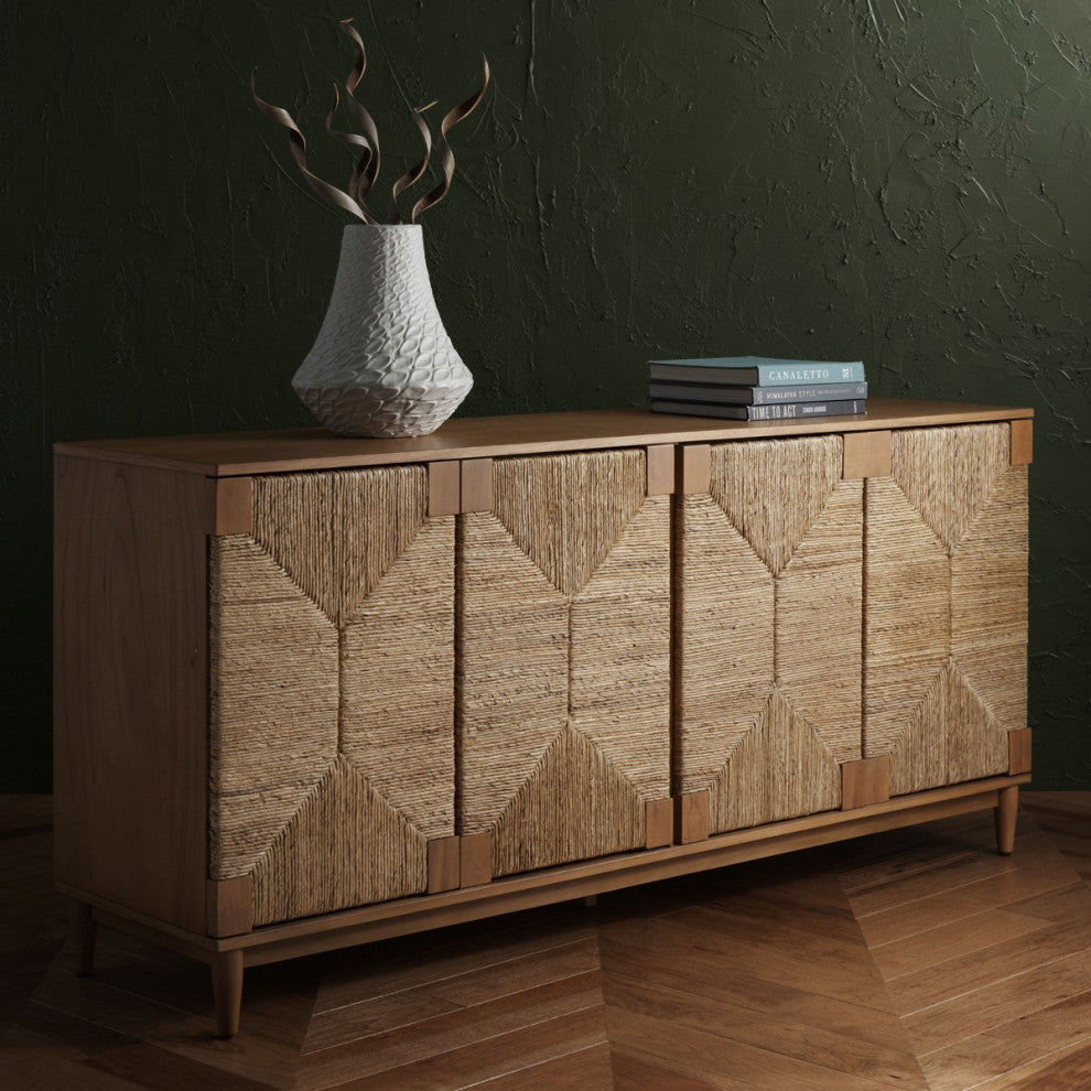 Safavieh Couture Roseanne Banana Stem Sideboard, Natural