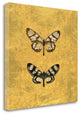 "Pair Of Butterflies On Gold" By Joanna Charlotte, Giclee on Gallery Wrap Canvas