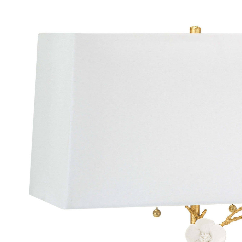 Cherise Horizontal Table Lamp, Gold