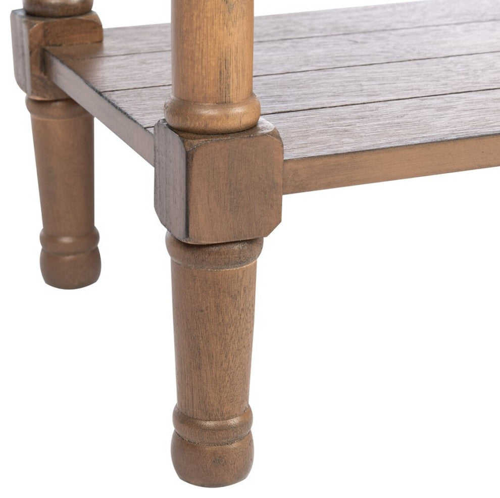 Safavieh Primrose 2 Drawer Console Table, Brown