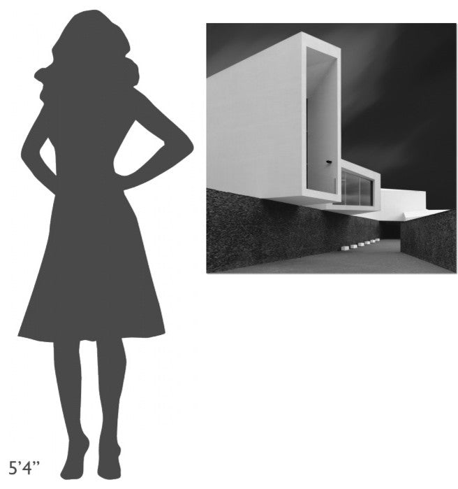 "White Walls" Stretched Canvas Giclee by Olavo Azevedo, 36x36"
