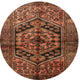 Ahgly Company Indoor Round Traditional Area Rugs, 3' Round
