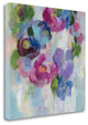"Pink And Blue II" By Silvia Vassileva, Giclee Print on Gallery Wrap Canvas