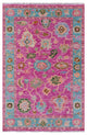 5' 3" X 8' 0" Turkish Oushak Hand Knotted Wool Rug - Q15871