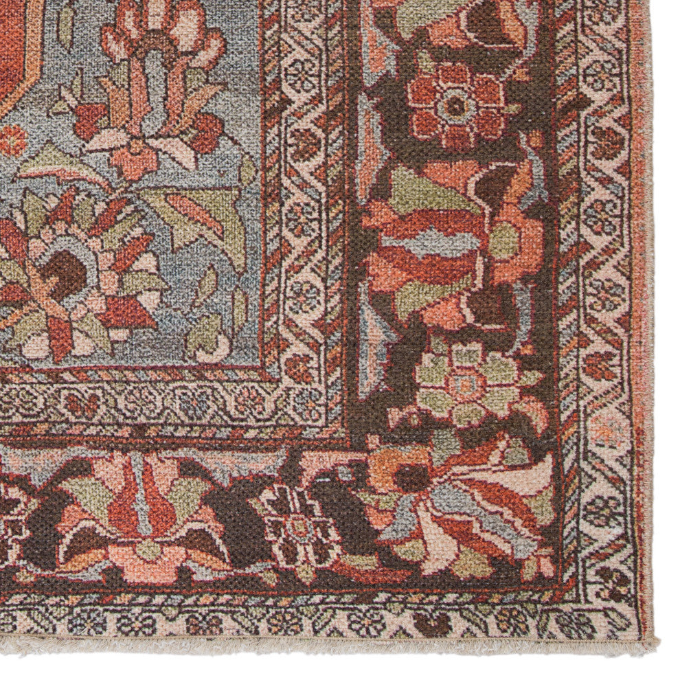 Jaipur Living Wesleyan Medallion Rust/Gray Area Rug (7'10"X9'10")