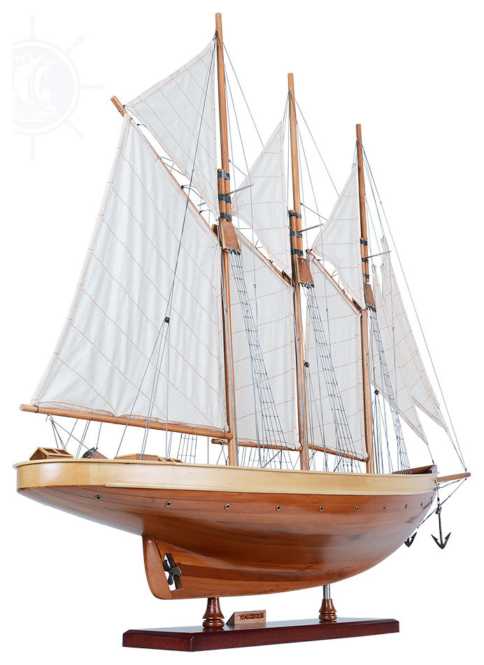 Atlantic Yacht Wooden model sailing boat