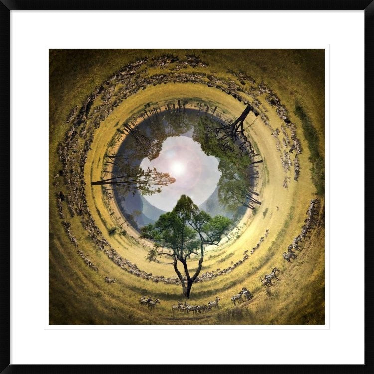 "Untitled" Framed Digital Print by Ghizzi Panizza Alberto, 30x30"