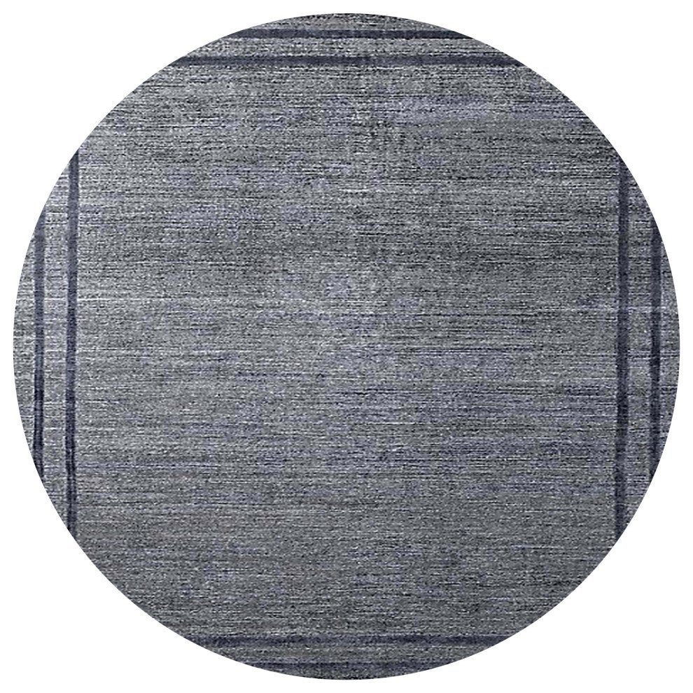 Ahgly Company Indoor Round Mid-Century Modern Area Rugs, 8' Round