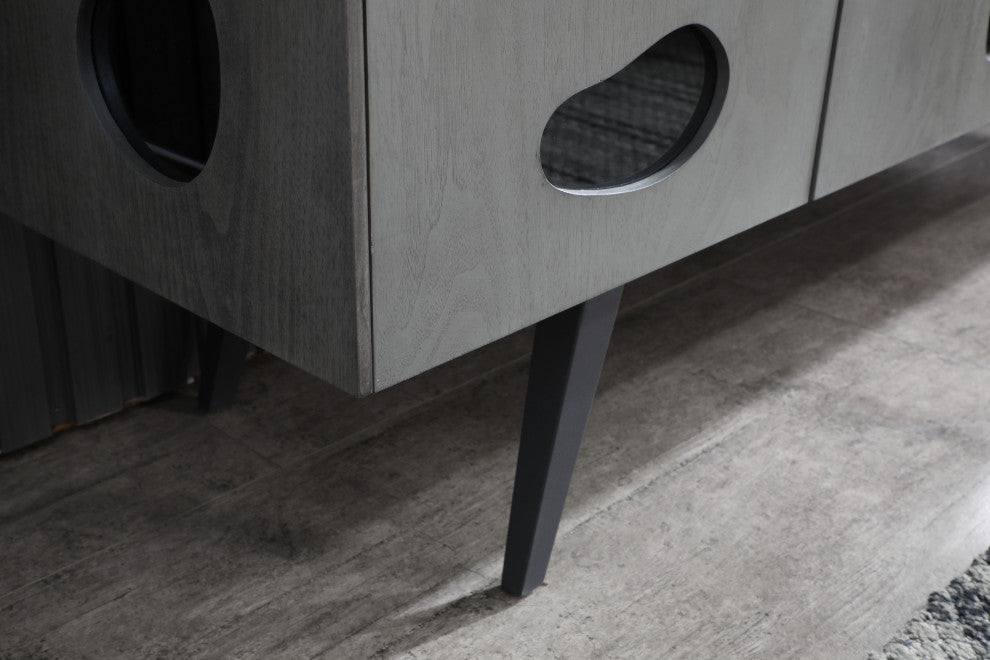 Modrest Amenia Gray Buffet