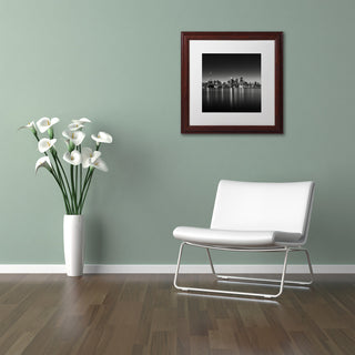 'Lights' Matted Framed Canvas Art by Dave MacVicar