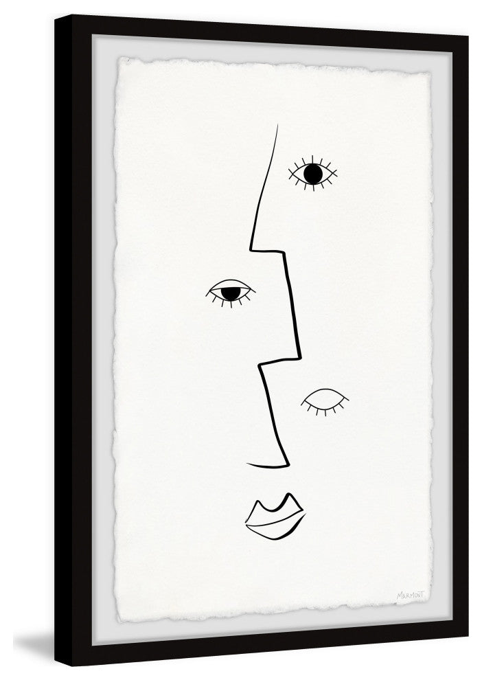 "Watching Eyes" Framed Painting Print, 20x30