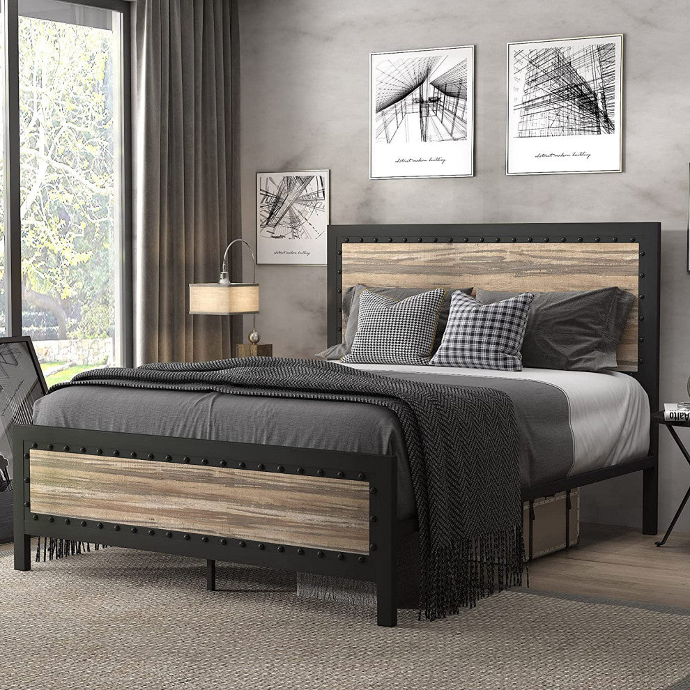 Heavy Duty Full Size Bed Frame