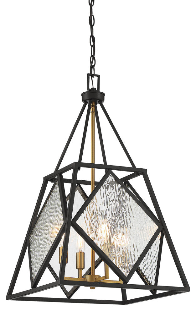 Savoy House Capella 4-LT Linear Chandelier 7-5402-4-79 - Warm Brass