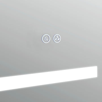 LED Medicine Cabinet With Defogger, 48x32