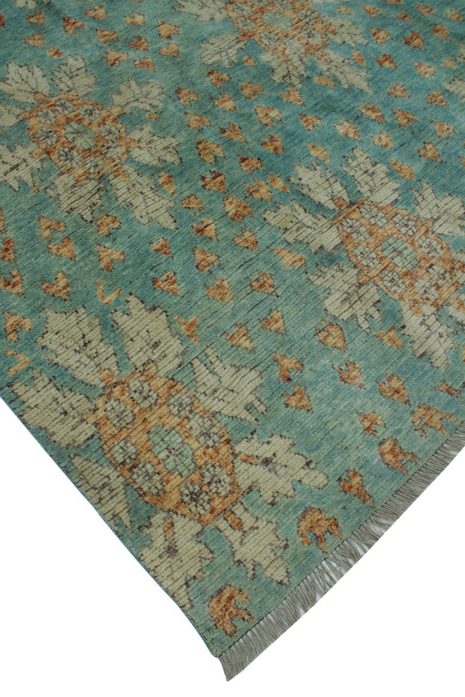 Balochi Rohailay Lt. Green Rug