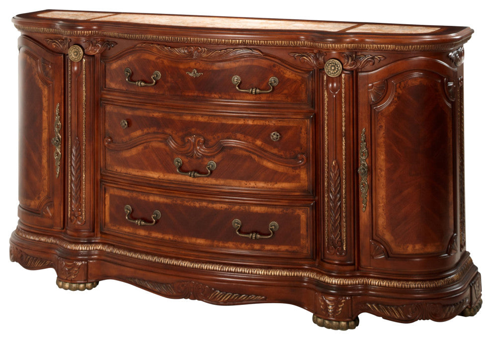 Cortina, Dresser, Honey Walnut