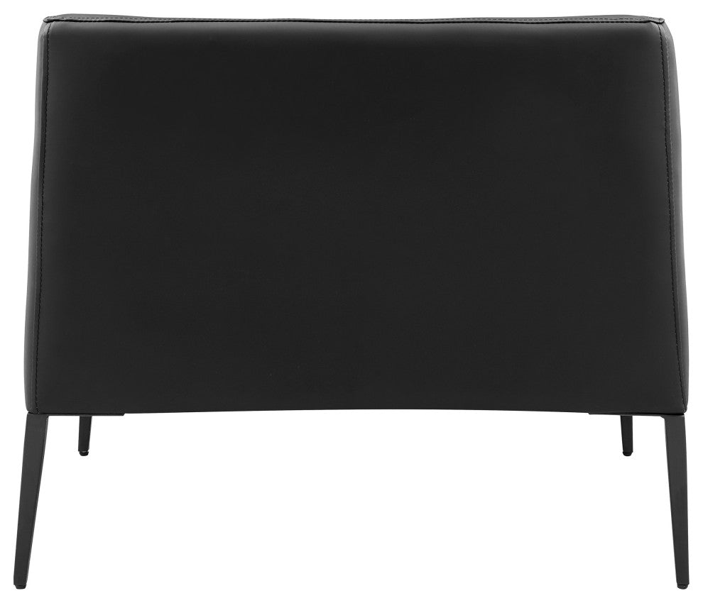 Matias Lounge Chair, Black