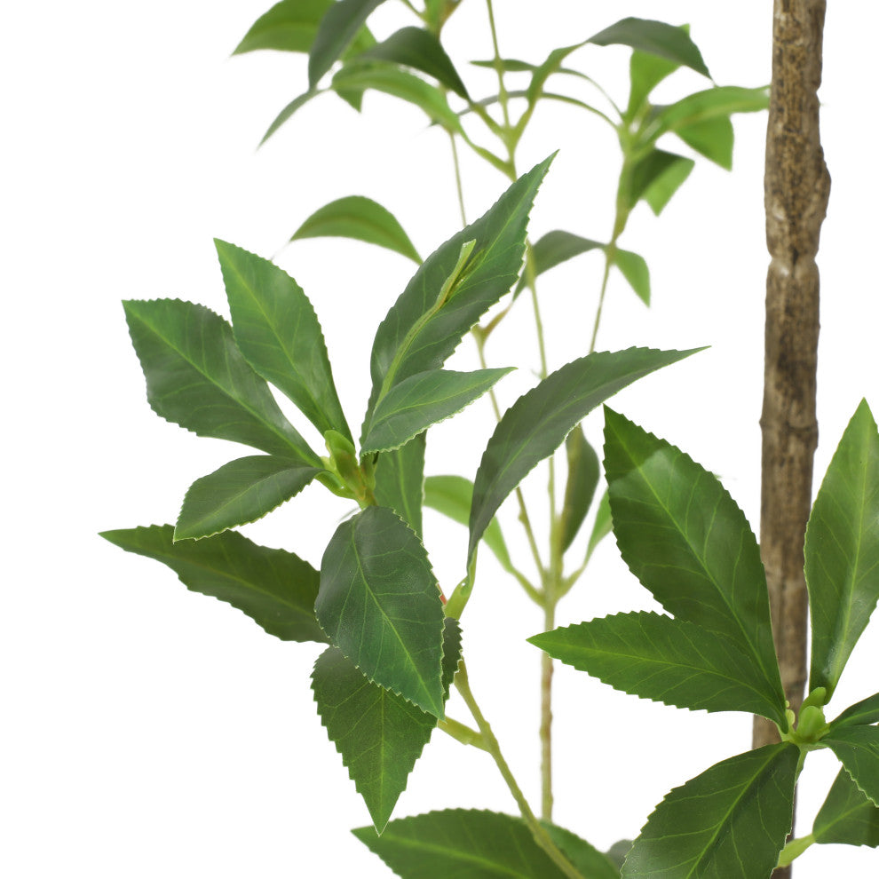 Purling Artificial Pieris Tree, Green, 47 Wx47 Dx94.5 H
