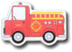 Fire Truck Wooden Drawer Pull
