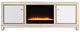 Elegant MF70172G-F2 Reflexion 72" Mirrored Tv Stand