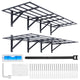 VEVOR 2PCS 6x2 ft '' Garage Storage Shelving Wall Mounted Heavy Duty Shelves Rack