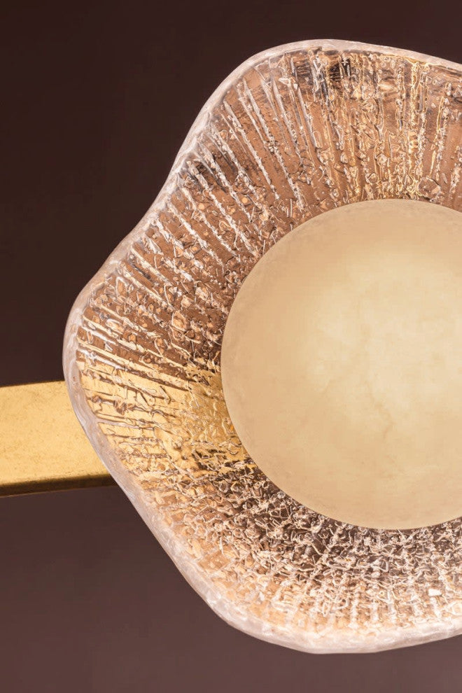 Corbett Lighting 485-41 Almandine 42"W Ring Chandelier - Vintage Gold Leaf