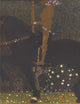 Gustav Klimt the Golden Knight Premium Canvas Print