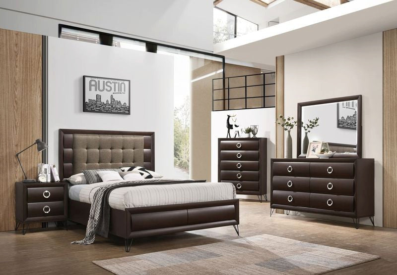 ACME Tablita Dresser, Dark Merlot