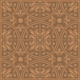 Copper Tin Tile Peel and Stick Backsplash