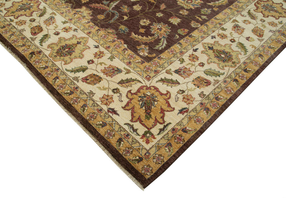 Rug N Carpet - Hand-Knotted Oriental 11' 10" x 17' 11" Large Oushak Area Rug