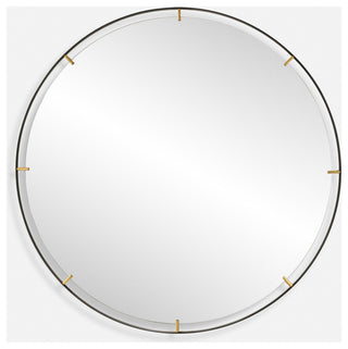 Uttermost 09982 Grand Pendulum 72-1/4" Diameter Circular Framed - Black