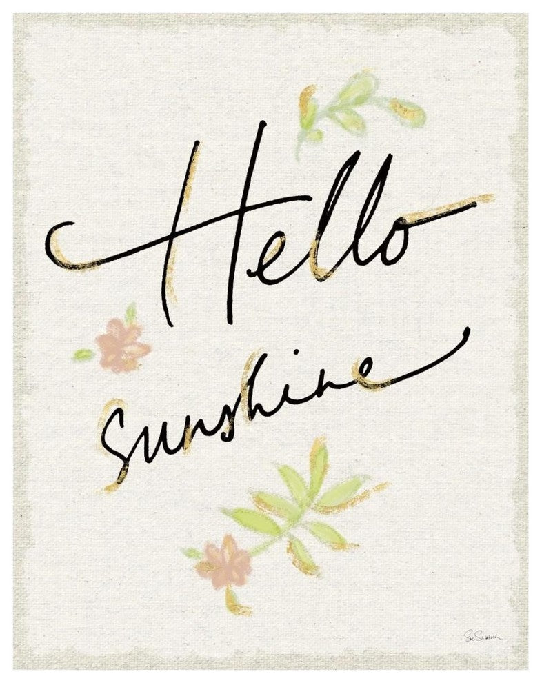 "Hello Sunshine" Digital Paper Print by Sue Schlabach, 24"x30"