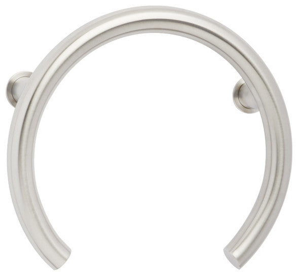 12" Huntington Shower Valve Grab Bar Front Mount, ADA Compliant, Polished