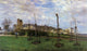 Alfred Sisley View of Montmartre Wrapped Canvas