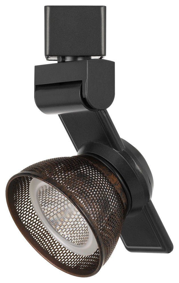 12W LED Track Fixture, Mesh Rust